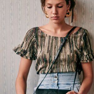 Sezane Brandy Blouse